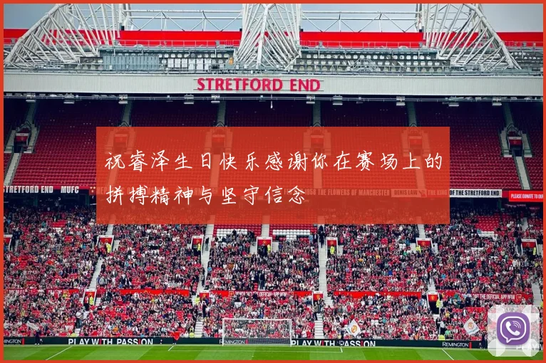 祝睿泽生日快乐感谢你在赛场上的拼搏精神与坚守信念